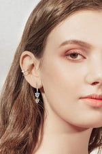 Be The One Moissanite Drop Earrings - SHE BADDY© ONLINE WOMEN FASHION & CLOTHING STORE