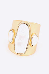 18K Gold-Plated Alloy Ring - SHE BADDY© ONLINE WOMEN FASHION & CLOTHING STORE