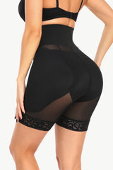 Full Size Breathable Lace Trim Shaping Shorts - SHE BADDY© ONLINE WOMEN FASHION & CLOTHING STORE
