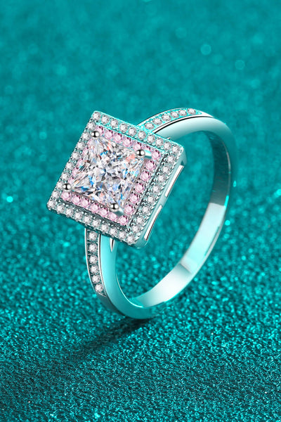 Stay Elegant 1 Carat Moissanite Ring - SHE BADDY© ONLINE WOMEN FASHION & CLOTHING STORE