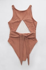 Cutout Crisscross Scoop Neck One-Piece Swimsuit - SHE BADDY© ONLINE WOMEN FASHION & CLOTHING STORE