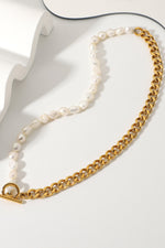 Dream Life Pearl Chunky Chain Necklace - SHE BADDY© ONLINE WOMEN FASHION & CLOTHING STORE