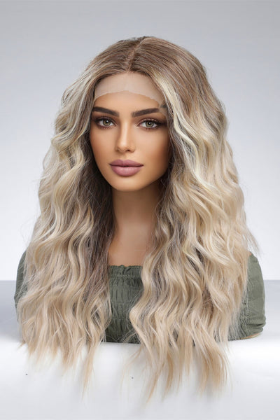 13*2" Lace Front Wigs Synthetic Long Wave 24'' 150% Density - SHE BADDY© ONLINE WOMEN FASHION & CLOTHING STORE