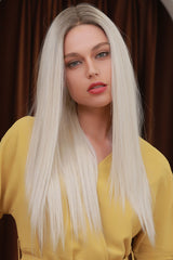 13*2" Lace Front Wigs Synthetic Long Straight 26" Heat Safe 150% Density - SHE BADDY© ONLINE WOMEN FASHION & CLOTHING STORE