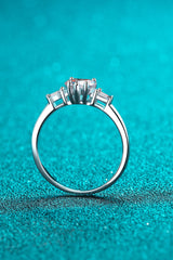 1.2 Carat Moissanite Heart Ring - SHE BADDY© ONLINE WOMEN FASHION & CLOTHING STORE