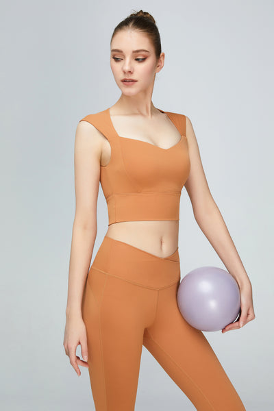 Sweat Absorbing Sleeveless Sports Bra - SHE BADDY© ONLINE WOMEN FASHION & CLOTHING STORE