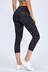 Slim Hip Cropped Leggings - SHE BADDY© ONLINE WOMEN FASHION & CLOTHING STORE