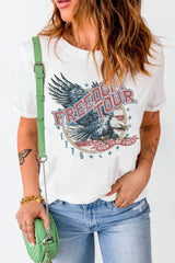 FREEDOM TOUR Graphic Tee - SHE BADDY© ONLINE WOMEN FASHION & CLOTHING STORE