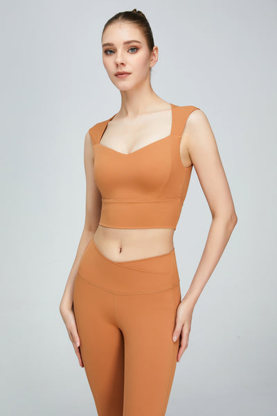 Sweat Absorbing Sleeveless Sports Bra - SHE BADDY© ONLINE WOMEN FASHION & CLOTHING STORE