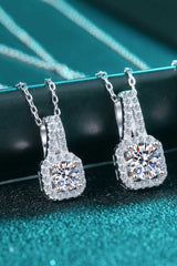 1 Carat Moissanite Necklace - SHE BADDY© ONLINE WOMEN FASHION & CLOTHING STORE