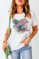 FREEDOM TOUR Graphic Tee - SHE BADDY© ONLINE WOMEN FASHION & CLOTHING STORE
