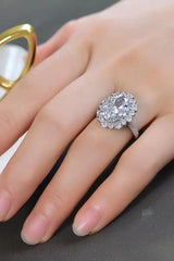 8 Carat Oval Moissanite Ring - SHE BADDY© ONLINE WOMEN FASHION & CLOTHING STORE
