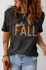 HELLO FALL Graphic Tee - SHE BADDY© ONLINE WOMEN FASHION & CLOTHING STORE