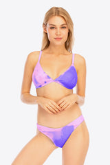Tie-Dye Adjustable Strap Bikini Set - SHE BADDY© ONLINE WOMEN FASHION & CLOTHING STORE