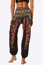 Printed Pants with Pockets - SHE BADDY© ONLINE WOMEN FASHION & CLOTHING STORE