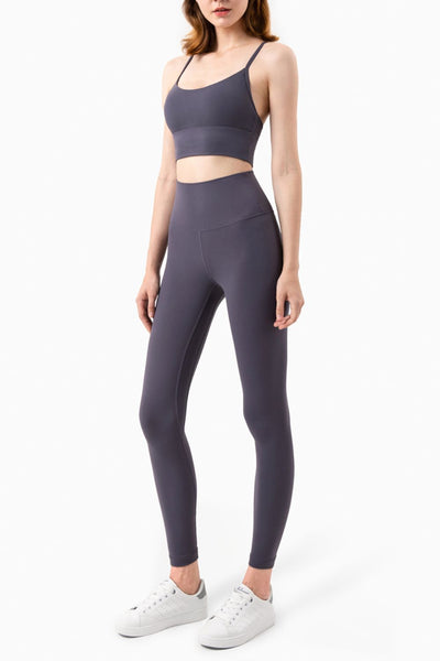 Feel Like Skin High-Rise Ankle Leggings - SHE BADDY© ONLINE WOMEN FASHION & CLOTHING STORE