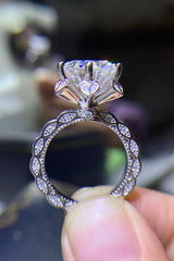 5 Carat Moissanite Heart 925 Sterling Silver Ring - SHE BADDY© ONLINE WOMEN FASHION & CLOTHING STORE