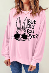 Easter Graphic Dropped Shoulder Sweatshirt - SHE BADDY© ONLINE WOMEN FASHION & CLOTHING STORE