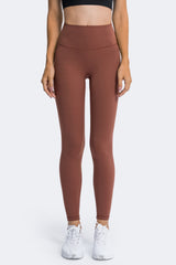 High Rise Ankle Length Yoga Leggings - SHE BADDY© ONLINE WOMEN FASHION & CLOTHING STORE