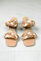 SODA Interwoven Ideas Braided Strap Block Heel Slide Sandal in Nude - SHE BADDY© ONLINE WOMEN FASHION & CLOTHING STORE