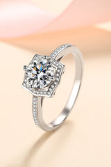 Embrace The Joy 1 Carat Moissanite Ring - SHE BADDY© ONLINE WOMEN FASHION & CLOTHING STORE