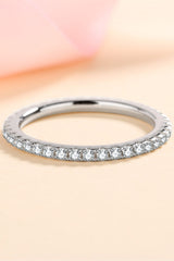 Curious Time 925 Sterling Silver Moissanite Ring - SHE BADDY© ONLINE WOMEN FASHION & CLOTHING STORE