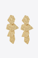 18K Gold-Plated Irregular Earrings - SHE BADDY© ONLINE WOMEN FASHION & CLOTHING STORE