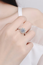 Can't Stop Your Shine 925 Sterling Silver Moissanite Ring - SHE BADDY© ONLINE WOMEN FASHION & CLOTHING STORE