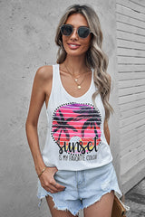 Sunset Is My Favorite Color Tank - SHE BADDY© ONLINE WOMEN FASHION & CLOTHING STORE