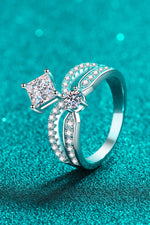 925 Sterling Silver Moissanite Crown Ring - SHE BADDY© ONLINE WOMEN FASHION & CLOTHING STORE