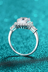 So Much Shine 2 Carat Moissanite Sterling Silver Ring - SHE BADDY© ONLINE WOMEN FASHION & CLOTHING STORE