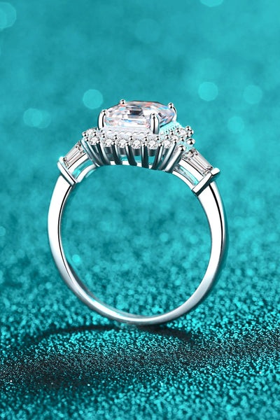 So Much Shine 2 Carat Moissanite Sterling Silver Ring - SHE BADDY© ONLINE WOMEN FASHION & CLOTHING STORE