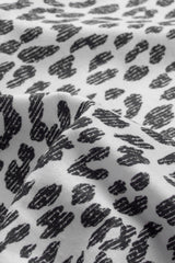 Plus Size Leopard Raglan Sleeve Hoodie - SHE BADDY© ONLINE WOMEN FASHION & CLOTHING STORE