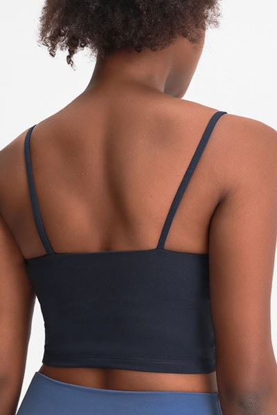 Feel Like Skin Scoop Neck Sports Cami - SHE BADDY© ONLINE WOMEN FASHION & CLOTHING STORE