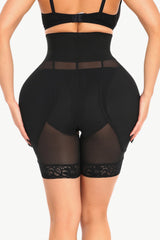 Full Size Breathable Lace Trim Shaping Shorts - SHE BADDY© ONLINE WOMEN FASHION & CLOTHING STORE