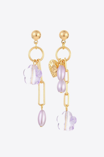 Center Of Attention Drop Earrings - SHE BADDY© ONLINE WOMEN FASHION & CLOTHING STORE