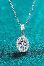 Be The One 1 Carat Moissanite Pendant Necklace - SHE BADDY© ONLINE WOMEN FASHION & CLOTHING STORE