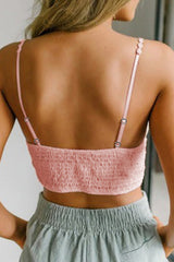 Lined V Neck Lace Bralette - SHE BADDY© ONLINE WOMEN FASHION & CLOTHING STORE