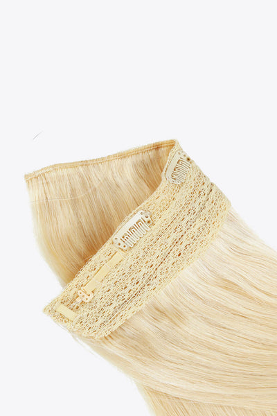 20" 100g Fully Handmade Indian Human Halo Hair - SHE BADDY© ONLINE WOMEN FASHION & CLOTHING STORE