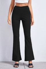 High Rise Flare Pants - SHE BADDY© ONLINE WOMEN FASHION & CLOTHING STORE