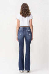 Vervet by Flying Monkey Luna Full Size High Rise Flare Jeans - SHE BADDY© ONLINE WOMEN FASHION & CLOTHING STORE