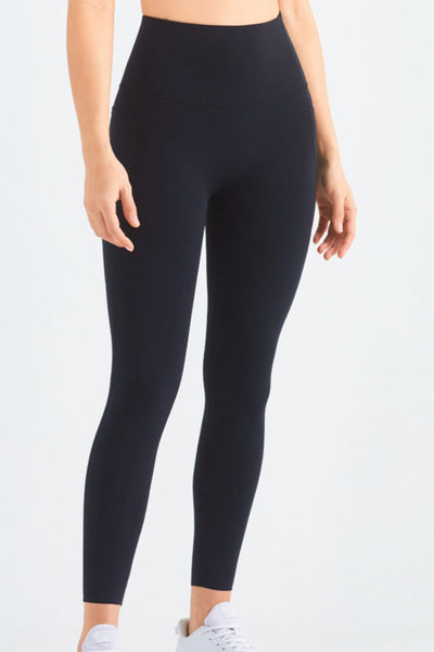 Highly Stretchy Elastic Waistband Pocket Yoga Leggings - SHE BADDY© ONLINE WOMEN FASHION & CLOTHING STORE