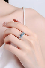 Stylish 925 Sterling Silver Moissanite Ring - SHE BADDY© ONLINE WOMEN FASHION & CLOTHING STORE