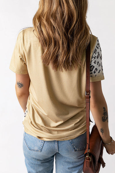 Easter Leopard Graphic Tee Shirt - SHE BADDY© ONLINE WOMEN FASHION & CLOTHING STORE