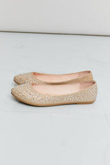 Forever Link Faux Leather Rhinestone Flats - SHE BADDY© ONLINE WOMEN FASHION & CLOTHING STORE