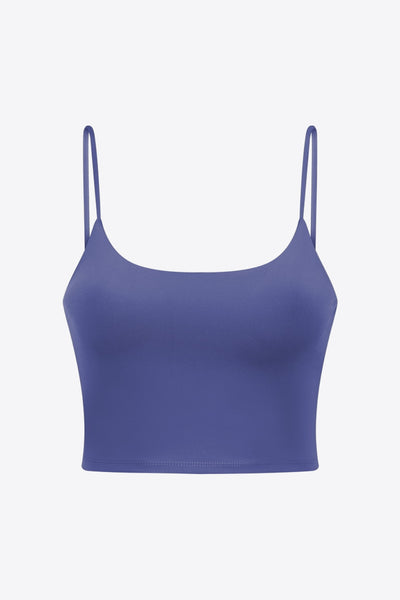 Feel Like Skin Scoop Neck Sports Cami - SHE BADDY© ONLINE WOMEN FASHION & CLOTHING STORE