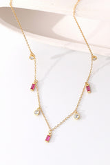 18K Gold Plated Multi-Charm Chain Necklace - SHE BADDY© ONLINE WOMEN FASHION & CLOTHING STORE