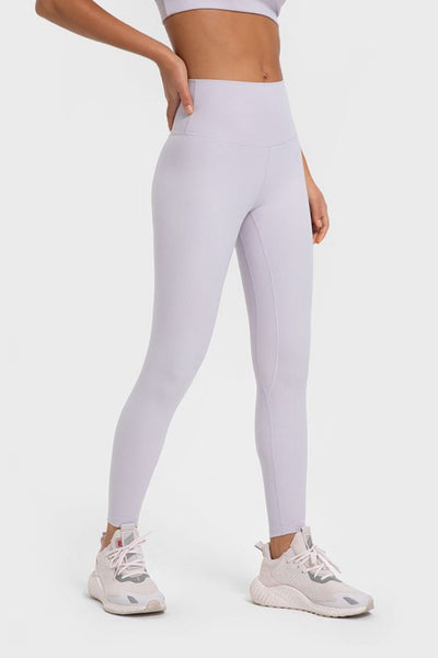 Highly Stretchy Wide Waistband Yoga Leggings - SHE BADDY© ONLINE WOMEN FASHION & CLOTHING STORE