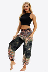 Makes Me Wonder Printed Pants - SHE BADDY© ONLINE WOMEN FASHION & CLOTHING STORE