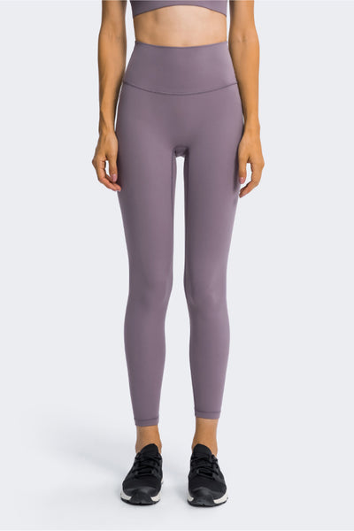 High Rise Ankle Length Yoga Leggings - SHE BADDY© ONLINE WOMEN FASHION & CLOTHING STORE